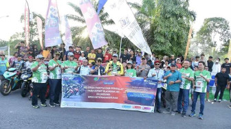 Bupati Fadhil Secara Resmi Tutup Event Road Race Batanghari Tangguh Tahun 2022
