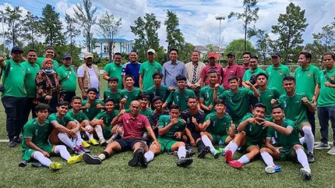 Tim U-20 Provinsi Jambi Raih Kemenangan Dalam Laga Pra Uji Coba PON